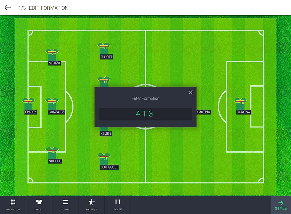 homecrowd football formations editor