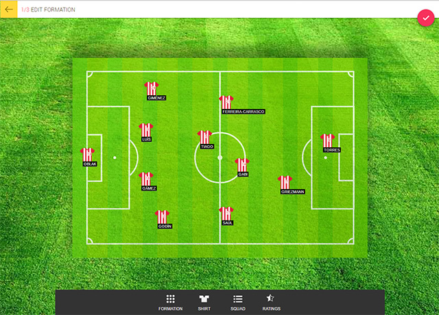 create any football formation you like