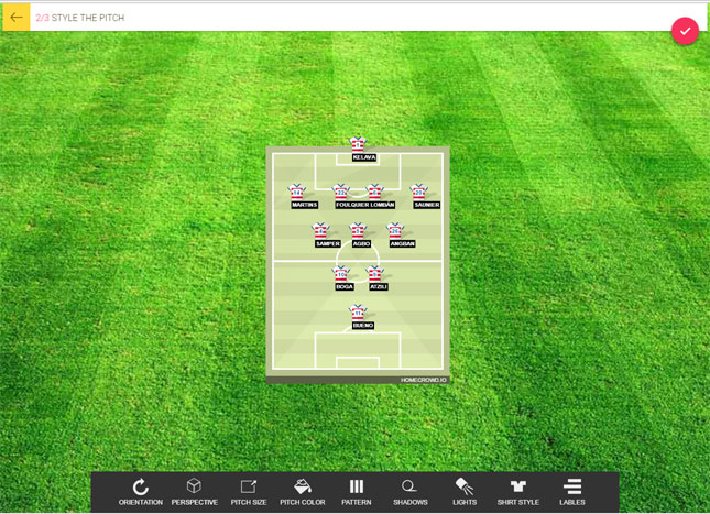 footbal formation creator